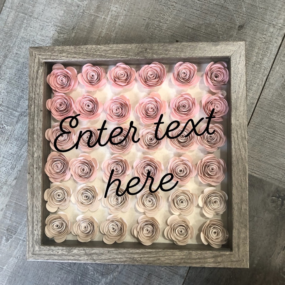 Custom Homemade Flower Box